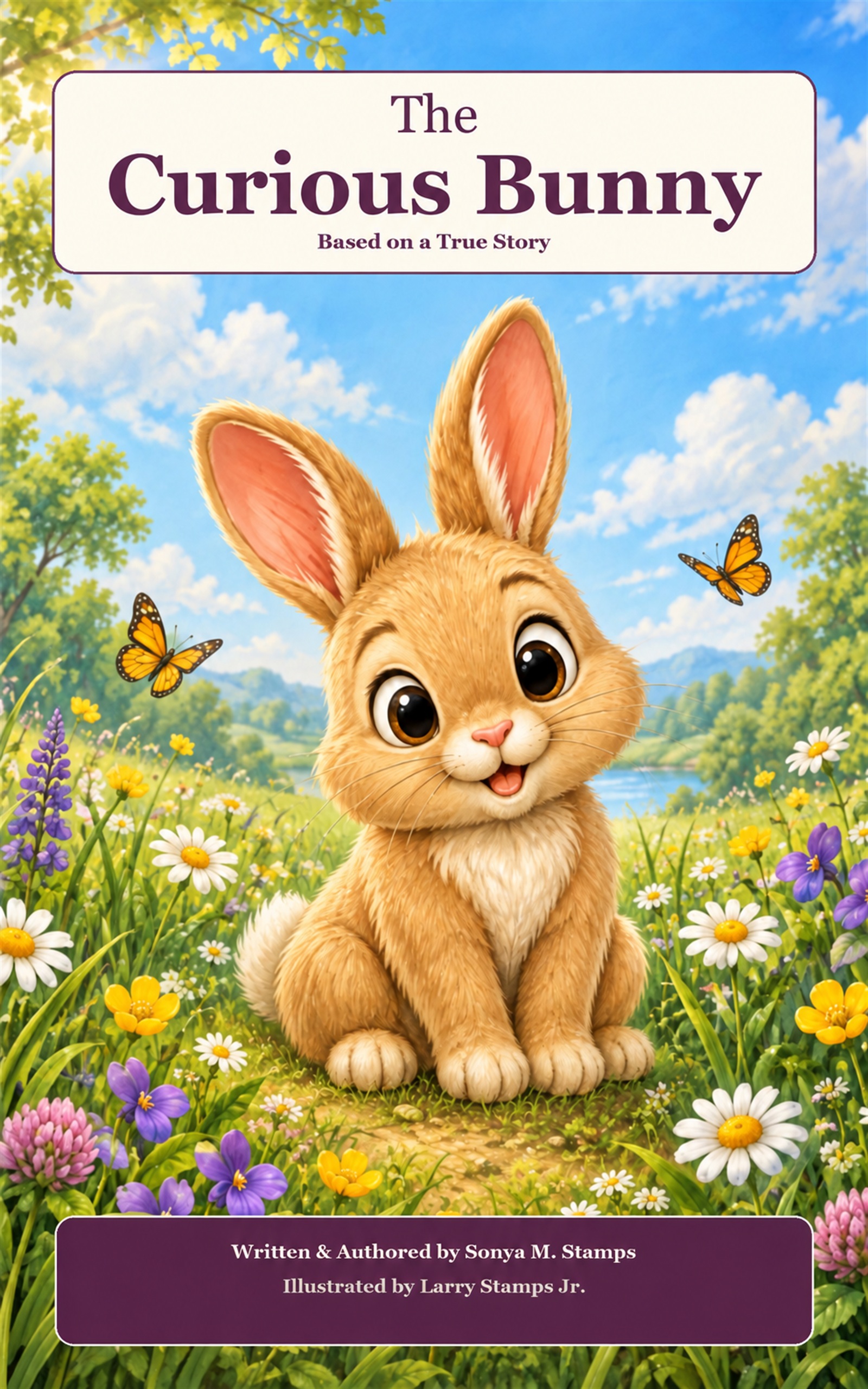 The Curious Bunny book cover